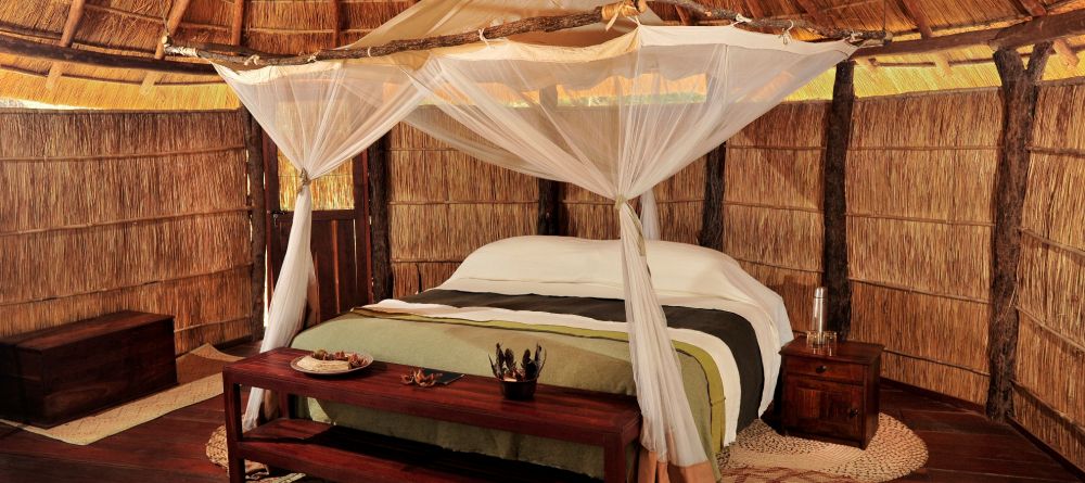 Bedroom at Nsolo Bush Camp, South Luangwa National Park, Zambia - Image 7