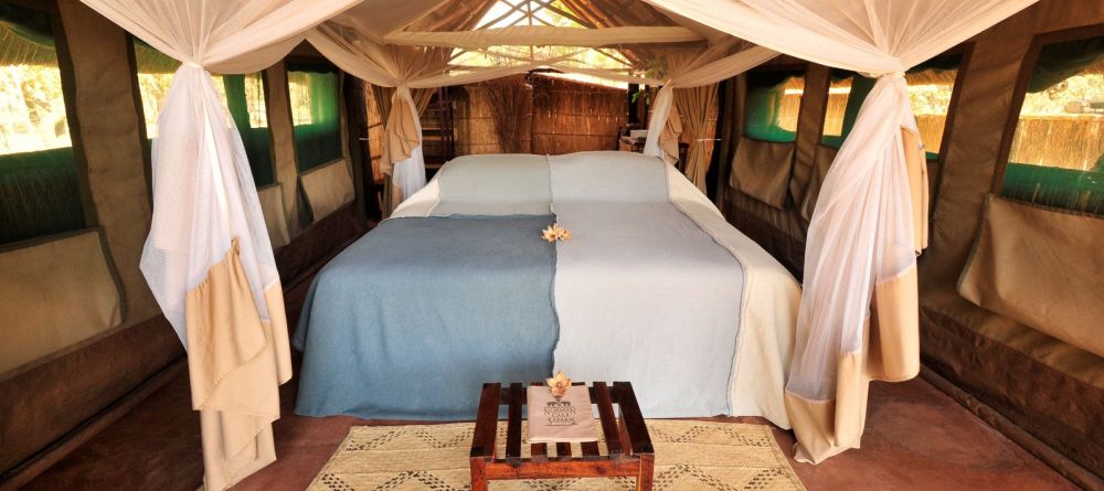 Bedroom at Kakuli Bush Camp, South Luangwa National Park, Zambia - Image 1