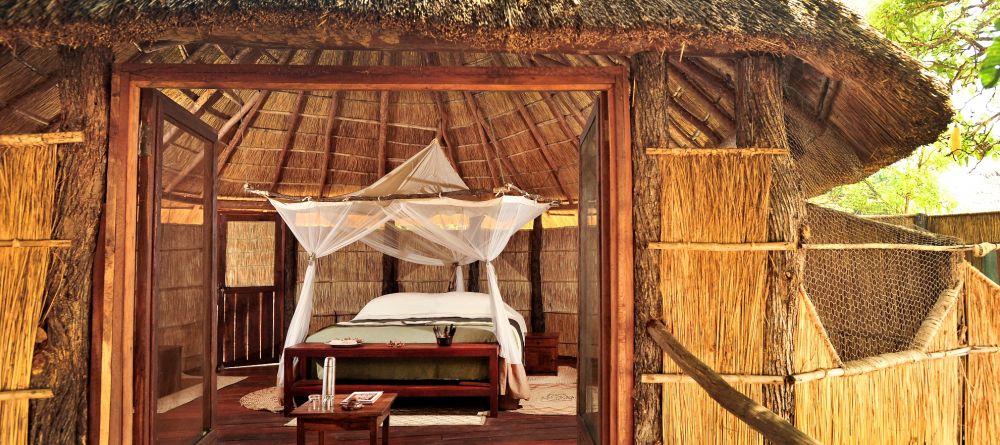 Bedroom at Nsolo Bush Camp, South Luangwa National Park, Zambia - Image 8