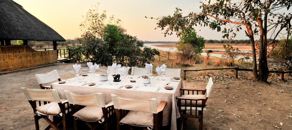 Outdoor dining at Kakuli Bush Camp, South Luangwa National Park, Zambia - Image 4