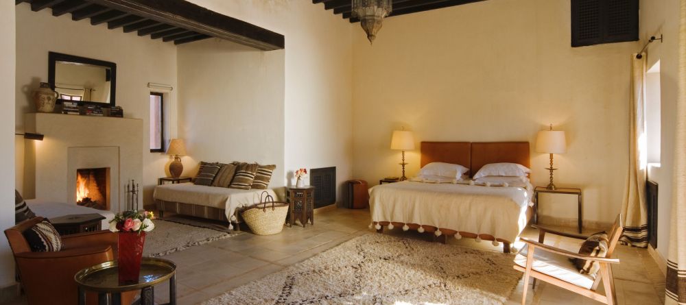 Bedroom at Kasbah Bab Ourika, Atlas Mountains, Morocco - Image 1