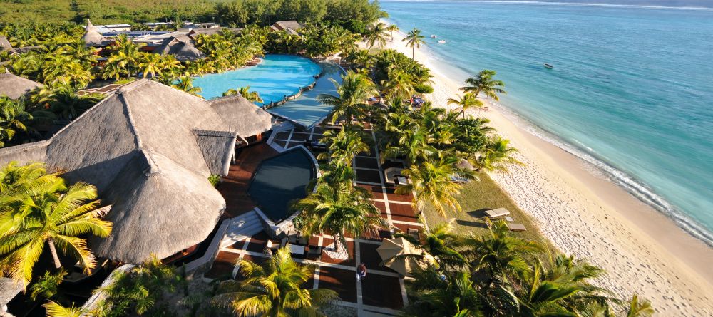 Aerial view of the grounds at Dinarobin Hotel, Golf and Spa, Le Morne Peninsula, Mauritius - Image 12