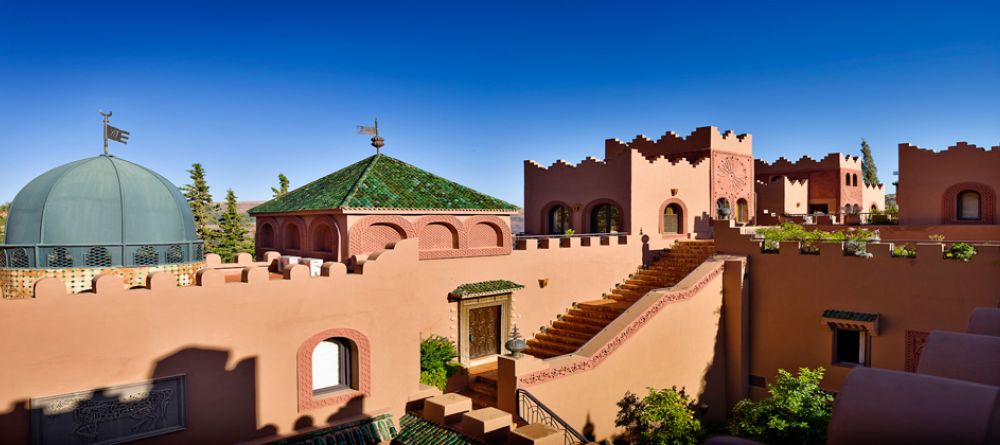 Architectural details of the buildings at Kasbah Tamadot, Atlas Mountains, Morocco - Image 4