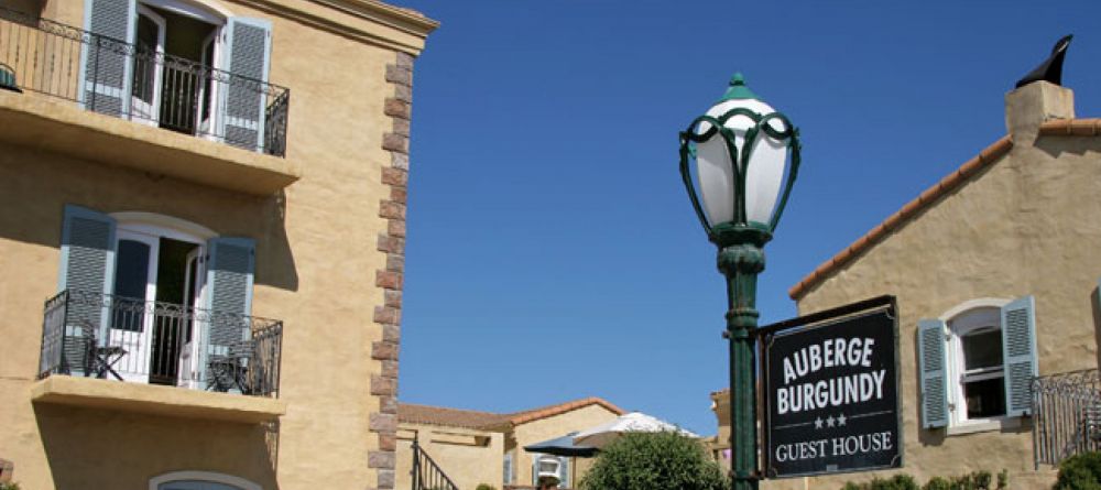 Auberge Burgundy sign - Image 1