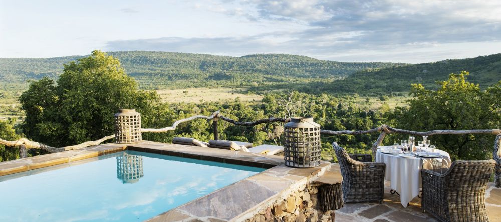 Private pool at Baileys Banda, Beho Beho, Selous National Park, Tanzania - Image 16