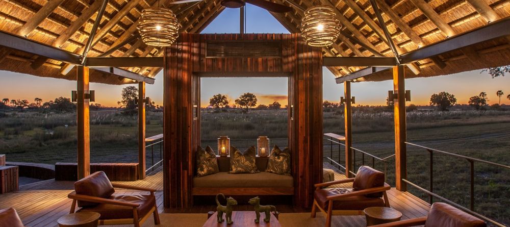 Bar view at Chitabe Camp, Moremi Game Reserve, Botswana (Dave Hamman) - Image 13