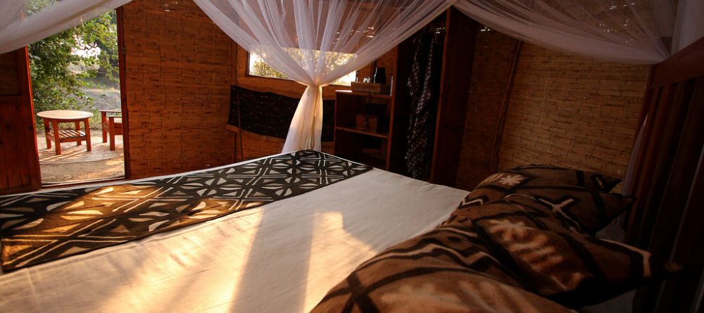 Bedroom at Mwamba Bush Camp, South Luangwa National Park, Zambia - Image 2