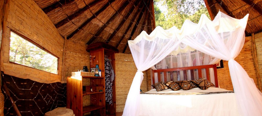 Bedroom at Mwamba Bush Camp, South Luangwa National Park, Zambia - Image 1