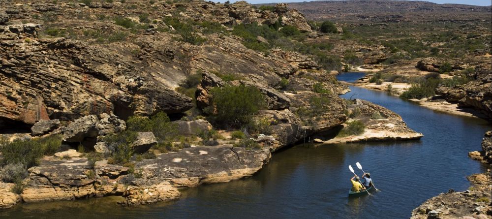 Guests kayaking at Bushmans Kloof - Image 8