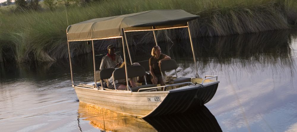 Boat safari at Xakanaxa Camp, Moremi Game Reserve, Botswana - Image 9