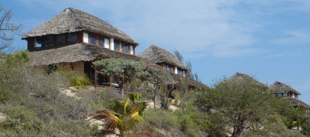 A view of the exterior from the beach at Hotel Le Paradisier, Tulear, Madagascar - Image 7