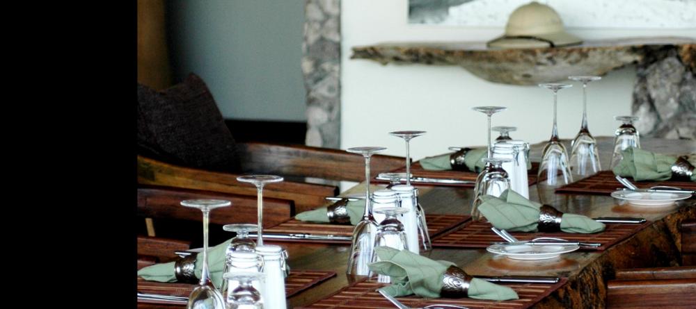 The elegantly set lunch table at Chem Chem Lodge, Lake Manyara National Park, Tanzania - Image 10