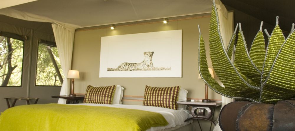 Bedroom at Chitabe Camp, Moremi Game Reserve, Botswana - Image 6