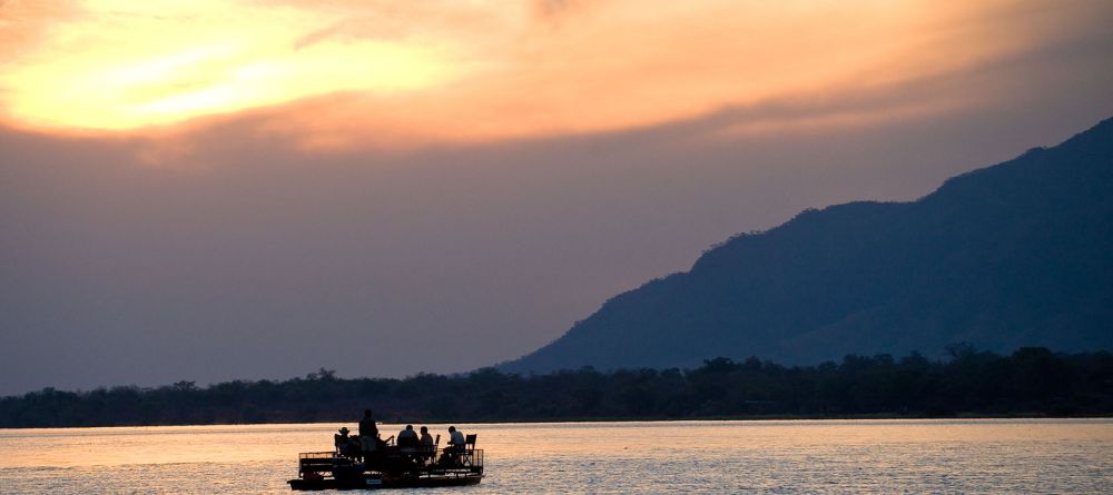 Boating at sunset at Chongwe River House, Lower Zambezi National Park, Zambia  - Image 4