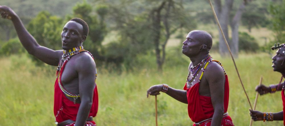 Dancing at Kleins Camp, Serengeti National Park, Tanzania Â© AndBeyond - Image 8