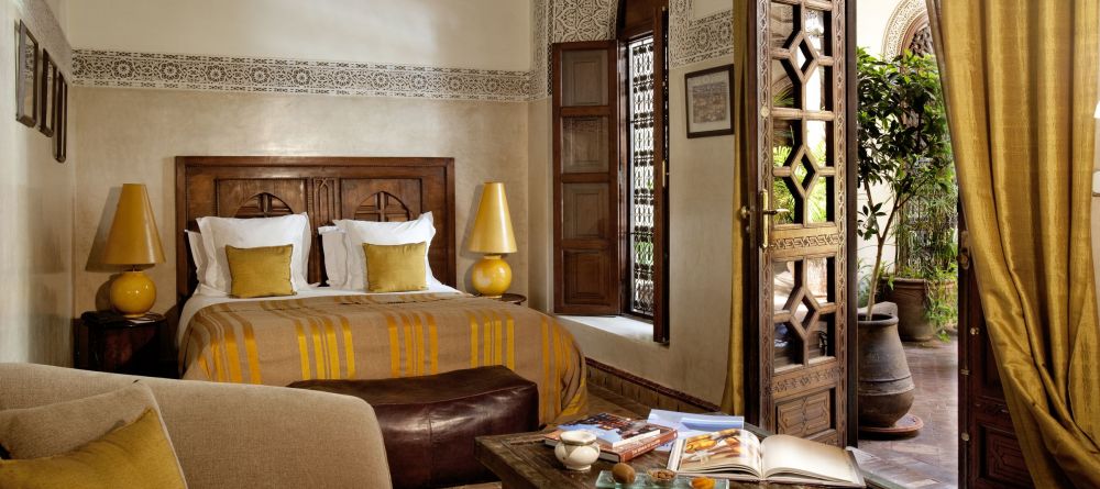 Delux Double bedroom- Villa des Orangers, Marrakech, Morocco - Image 2