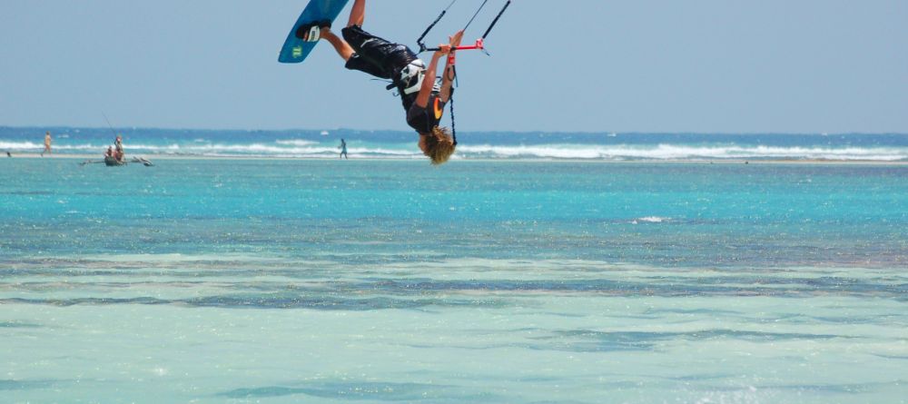 Para-surfing at Waterlovers, Diani Beach, Kenya - Image 16