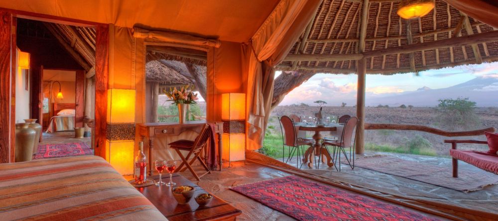 Family tent- Tortilis Camp, Amboseli National Reserve, Kenya - Image 18