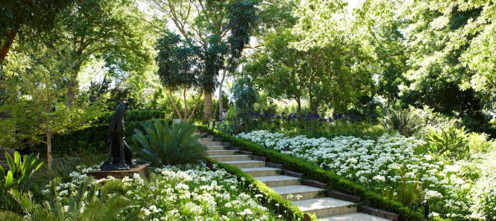 The exotic, lush gardens at Delaire Graff, Stellenbosch, South Africa - Image 9