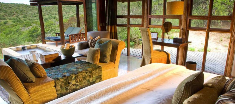 Spectacular views await fro each guestroom at Kwandwe River Lodge, Kwandwe Private Game Reserve, South Africa - Image 2