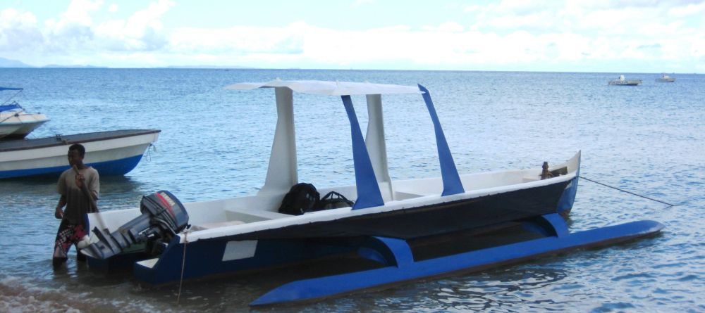 The boat used for scuba diving trips at Sakatia Lodge, Nosy Be, Madagascar (Mango Staff photo) - Image 28