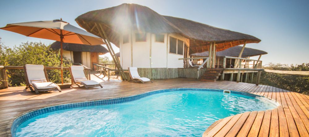 Pool at Tau Pan Camp, Central Kalahari Game Reserve, Botswana - Image 3