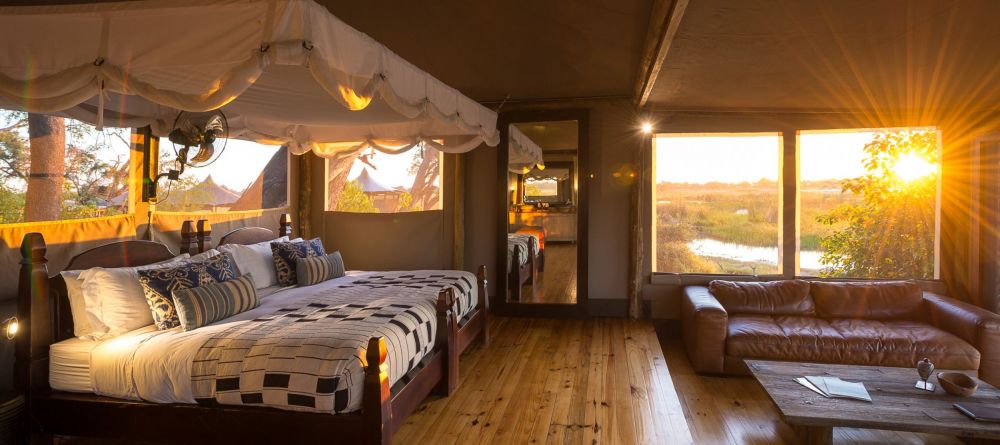 Bedroom, Little Vumbura, Okavango Delta, Botswana © Dana Allen - Image 7