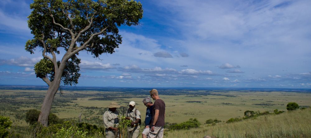 Learning about the local terrain at Kleins Camp, Serengeti National Park, Tanzania Â© AndBeyond - Image 11