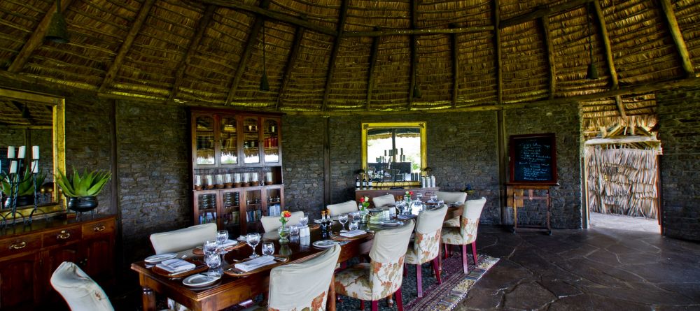 Lounge at Kleins Camp, Serengeti National Park, Tanzania Â© AndBeyond - Image 4