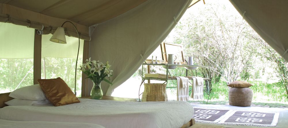 Twin tent at Naibor Camp, Masai Mara National Reserve, Kenya - Image 6