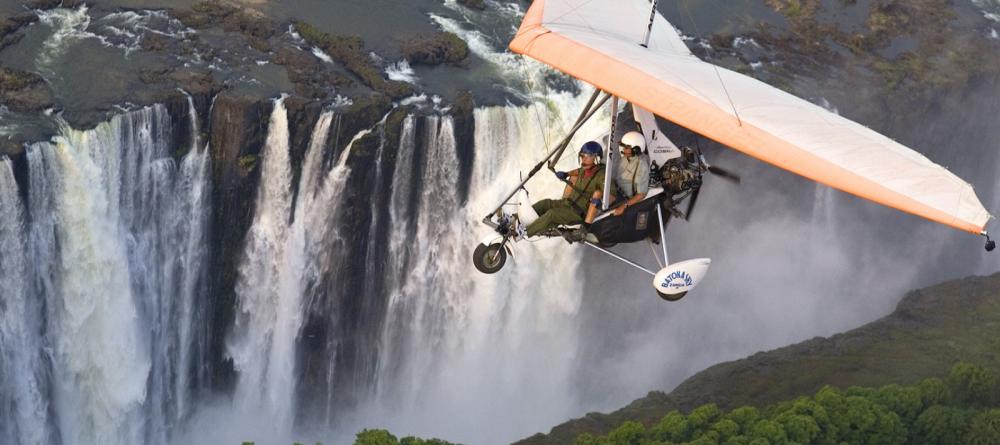 Microlight over Victoria Falls- Toka Leya Club, Livingstone, Zambia Â© Dana Allen - Image 12