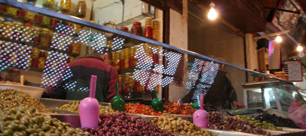 Fes market olives - Image 1