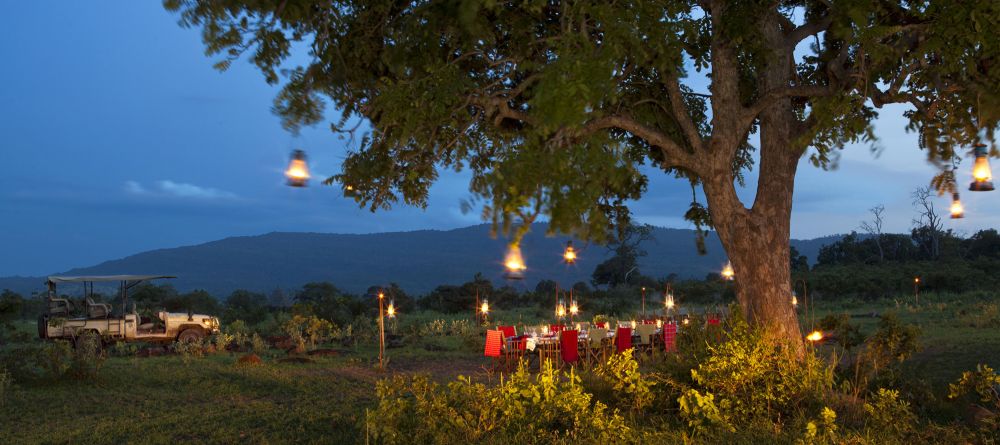 Outdoor dining at Beho Beho, Selous National Park, Tanzania - Image 8