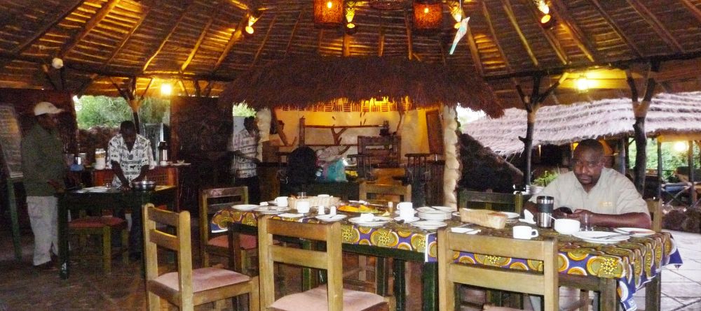 Dining area at Nile Safari Lodge, Murchison National Park, Uganda (Mango Staff photo) - Image 15