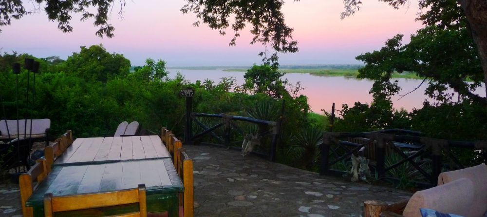 Outdoor dining at Nile Safari Lodge, Murchison National Park, Uganda (Mango Staff photo) - Image 4