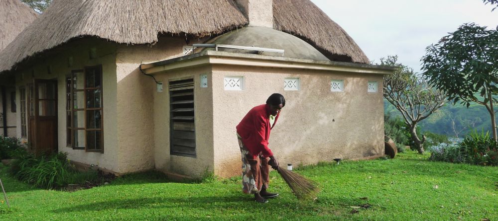 The friendly staff caring for the grounds at Ndali Lodge, Kibale Forest National Park, Uganda (Mango Staff photo) - Image 17