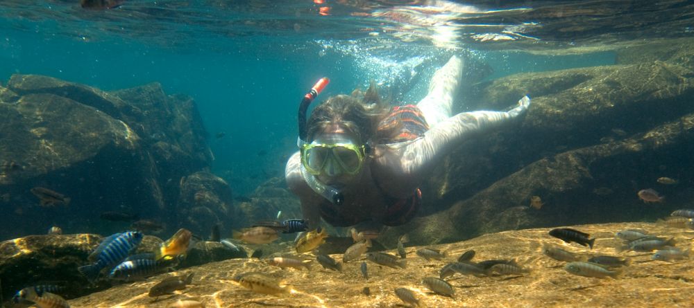 Snorkeling at Pumulani, Lake Malawi, Malawi - Image 6