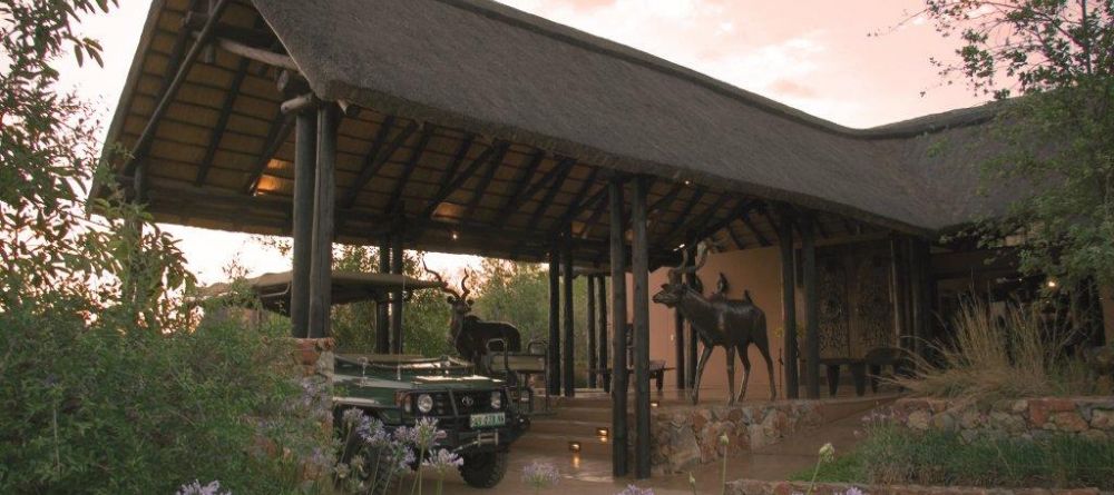 The reception area at Mateya Safari Lodge, Madikwe Game Reserve, South Africa - Image 8