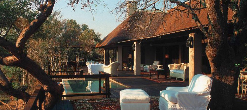 The private deck and plunge pool in the suites at Royal Malewane, Kruger National Park, South Africa - Image 15