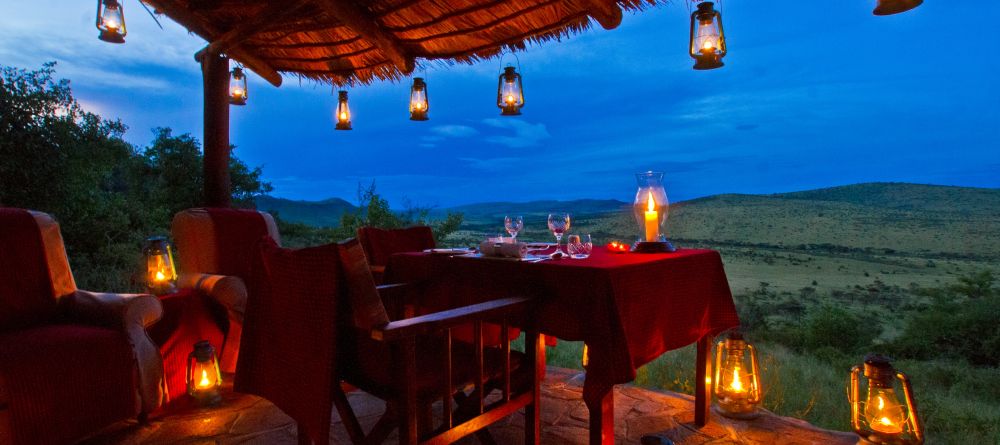 Romantic view of the serengeti for dinner at Kleins Camp, Serengeti National Park, Tanzania Â© AndBeyond - Image 6