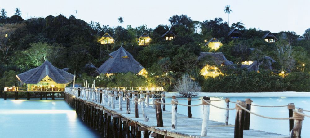 The pier and the beach at Fundu Lagoon, Pemba Island, Tanzania - Image 8