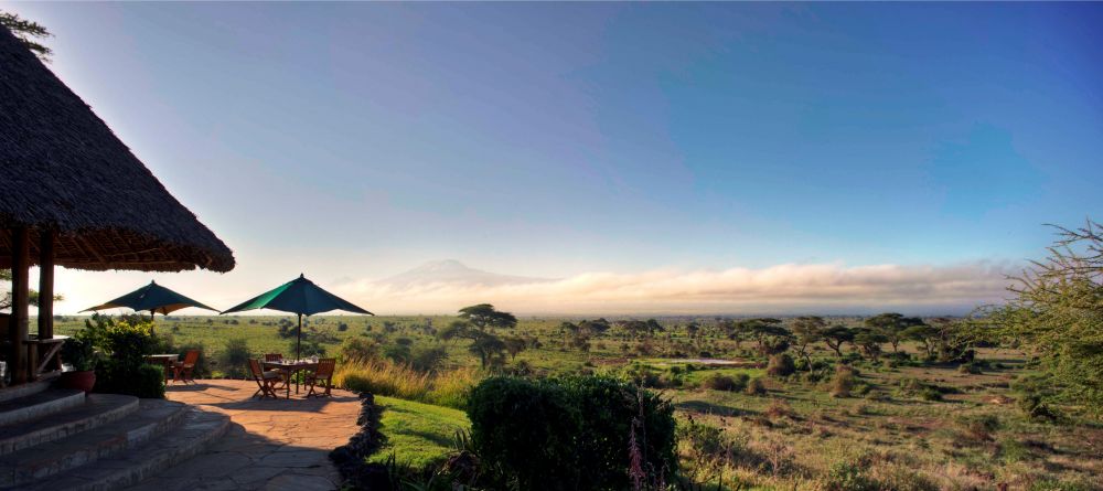 View from lounge- Tortilis Camp, Amboseli National Reserve, Kenya - Image 11