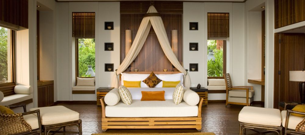 VIlla bedroom at Maia Luxury Resort and Spa, Mahe, Seychelles - Image 10