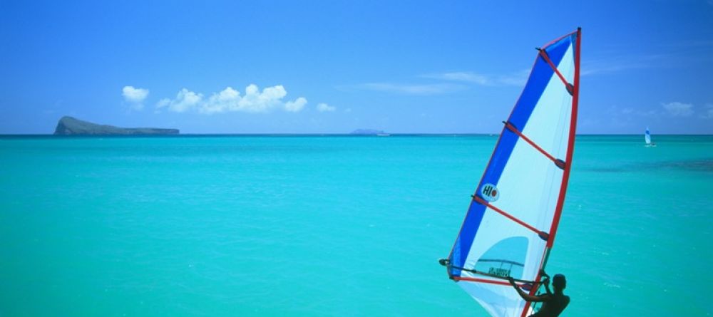 Wind surfing at Paradise Cove Hotel and Spa, Anse la Raie, Mauritius - Image 4