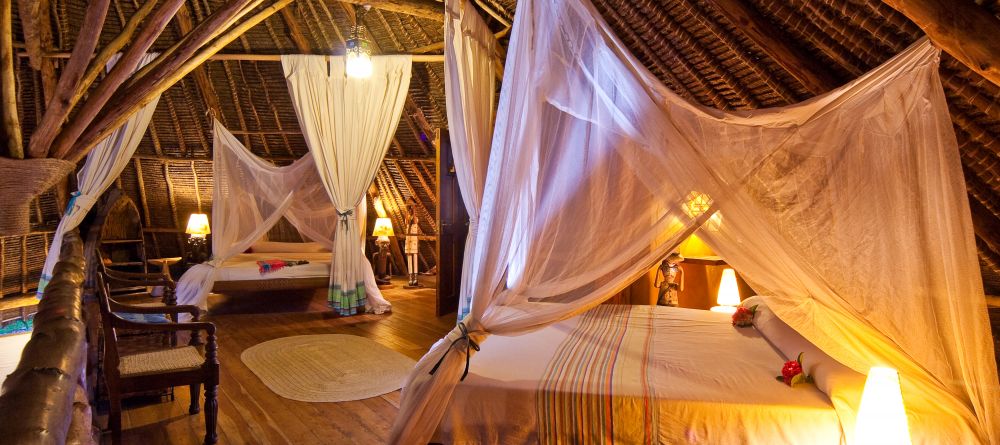 Cabin interior at Waterlovers, Diani Beach, Kenya - Image 3