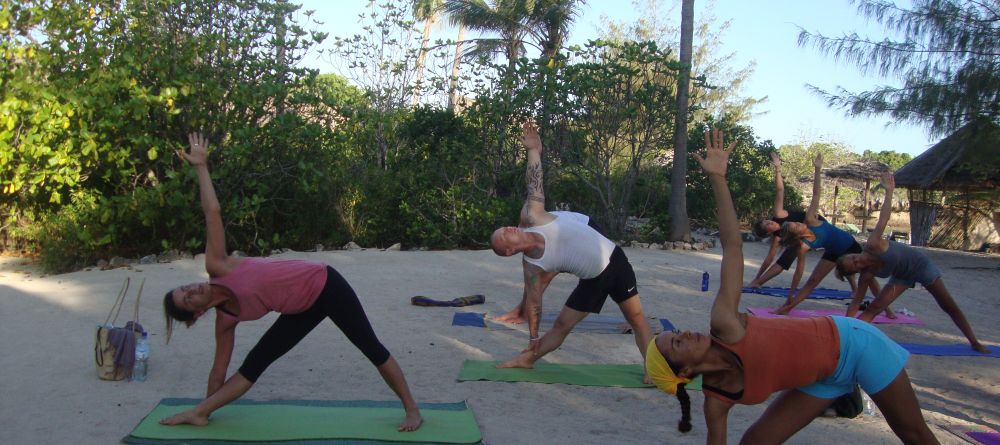 Yoga at Chumbe Island Coral Park, Zanzibar, Tanzania - Image 4