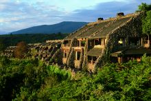 Exterior view of Ngorongoro Serena Lodge, Ngorongoro Crater, Tanzania