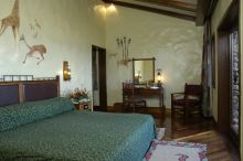 Double guest room at Ngorongoro Serena Lodge, Ngorongoro Crater, Tanzania