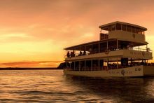 Sunset boat cruise