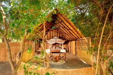 Chalet at Luwi Bush Camp, South Luangwa National Park, Zambia